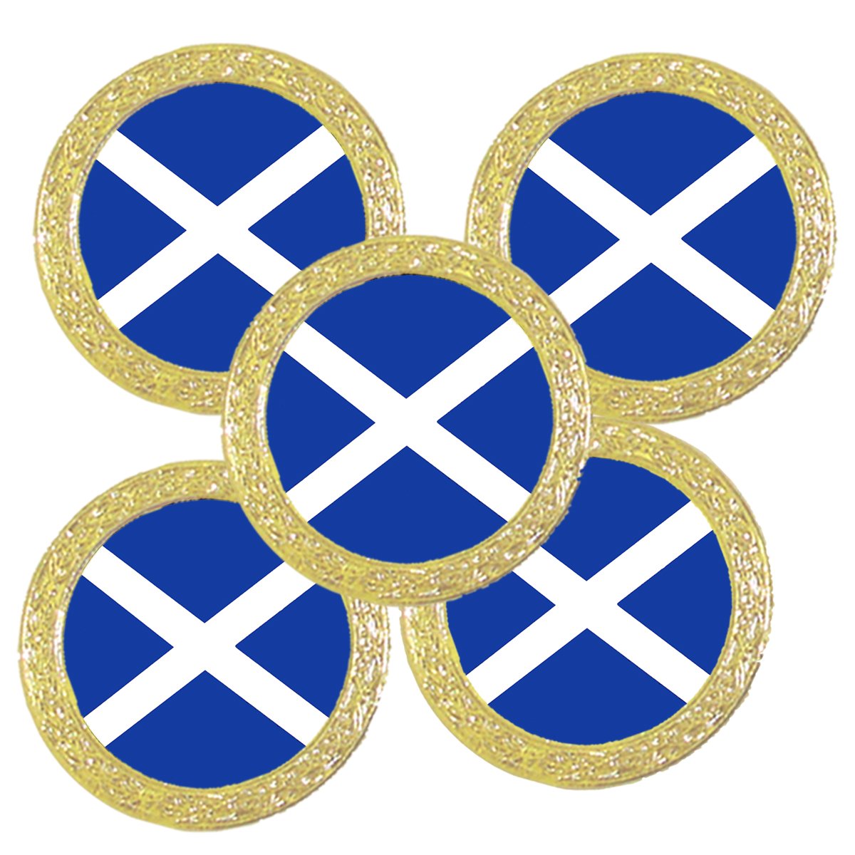 Best Impressions Personalised Golf Ball Markers (Scotland Flag) — image 1