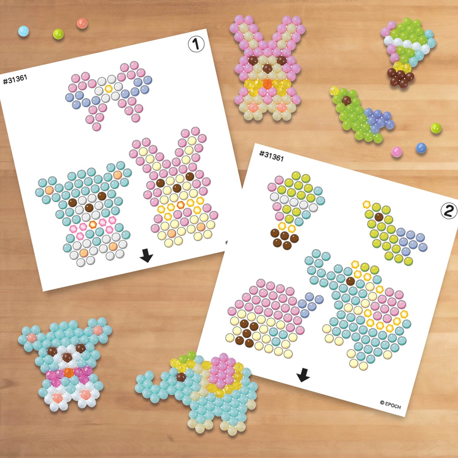 Aquabeads 31504 Zestaw pastelowych Fantazji - zestaw do majsterkowania