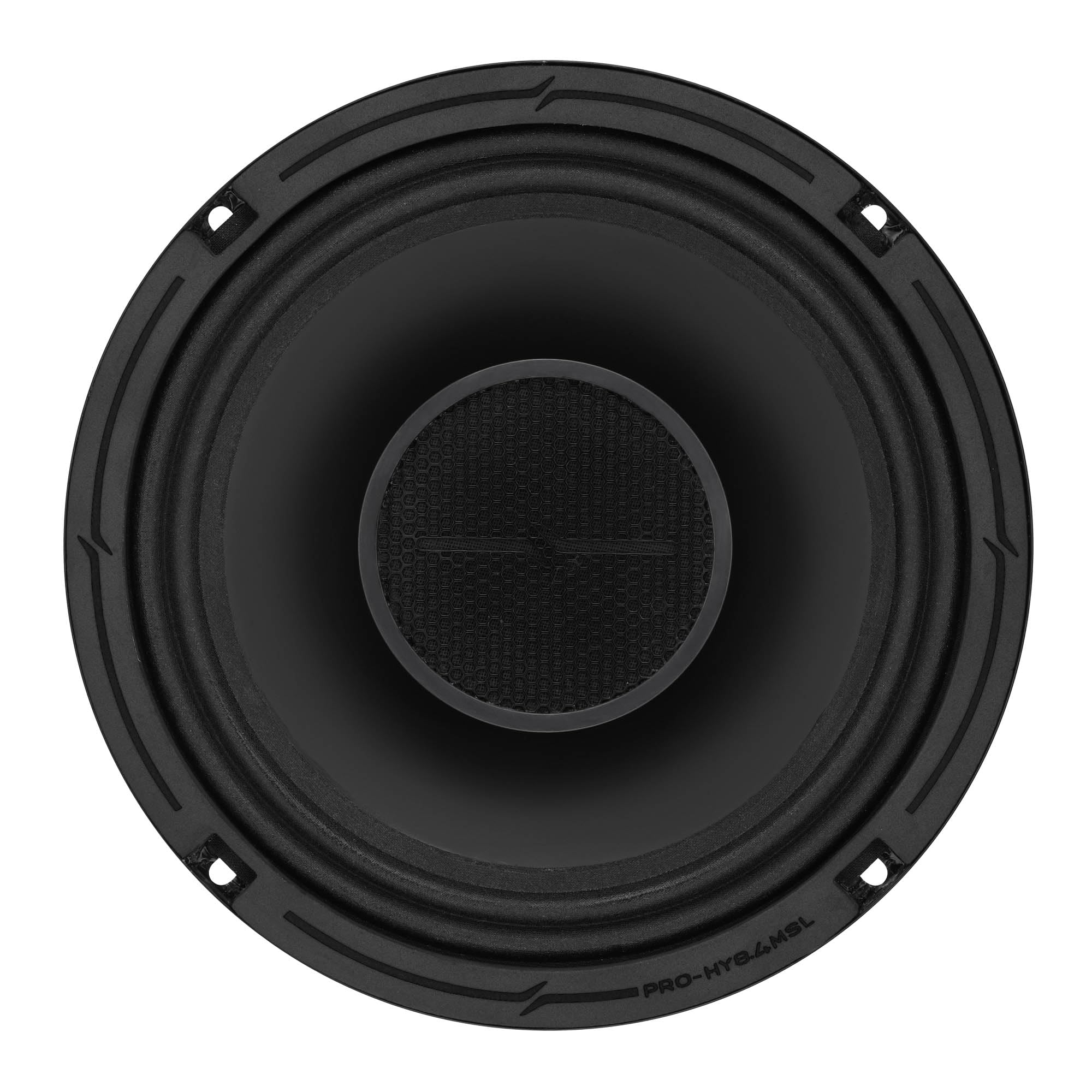 DS18 PRO-CF8.4SL 8" Shallow Carbon Fiber Mid-Bass Speaker - 275W RMS Water Resistant Loudspeaker For Motorcycles, Marine & Car Audio