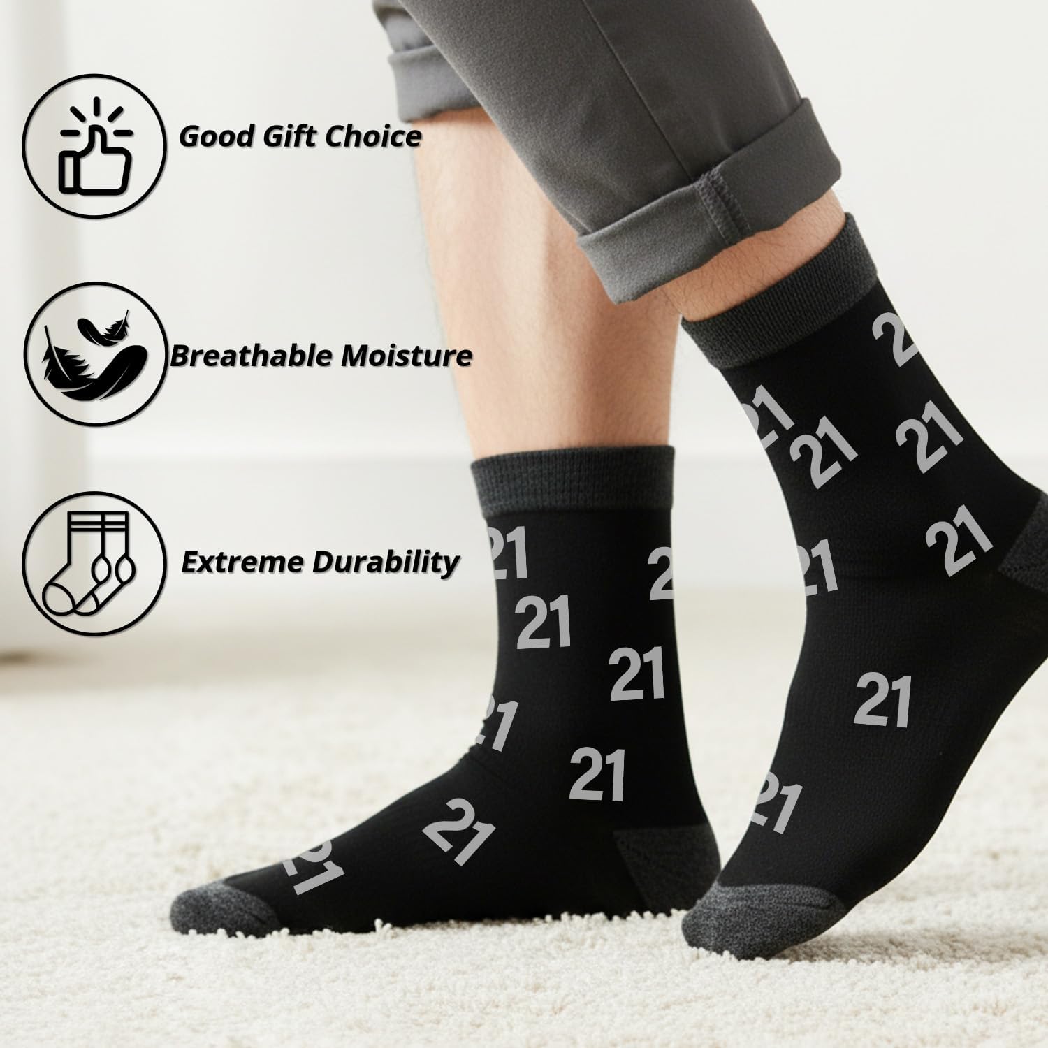 21st Birthday Gifts for Him - Vintage 21st Birthday Gifts for Men, Cool Gamer Gift Ideas for Boyfriend, Unique 21 Year Old Presents Set for Son Nephew Grandson Brother Friend - Image 5