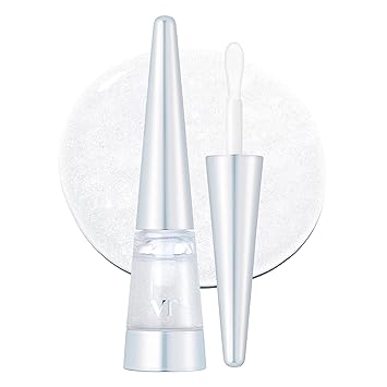 VT COSMETICS Reedle Shot Lip Plumper, Hydrate & Volumize Lip Gloss, Smooth Lip Wrinkles, Korean Lip Plumper, High Shine, Lip Enhancer, Hyaluronic Acid, 0.15 oz. Crystal Glitter