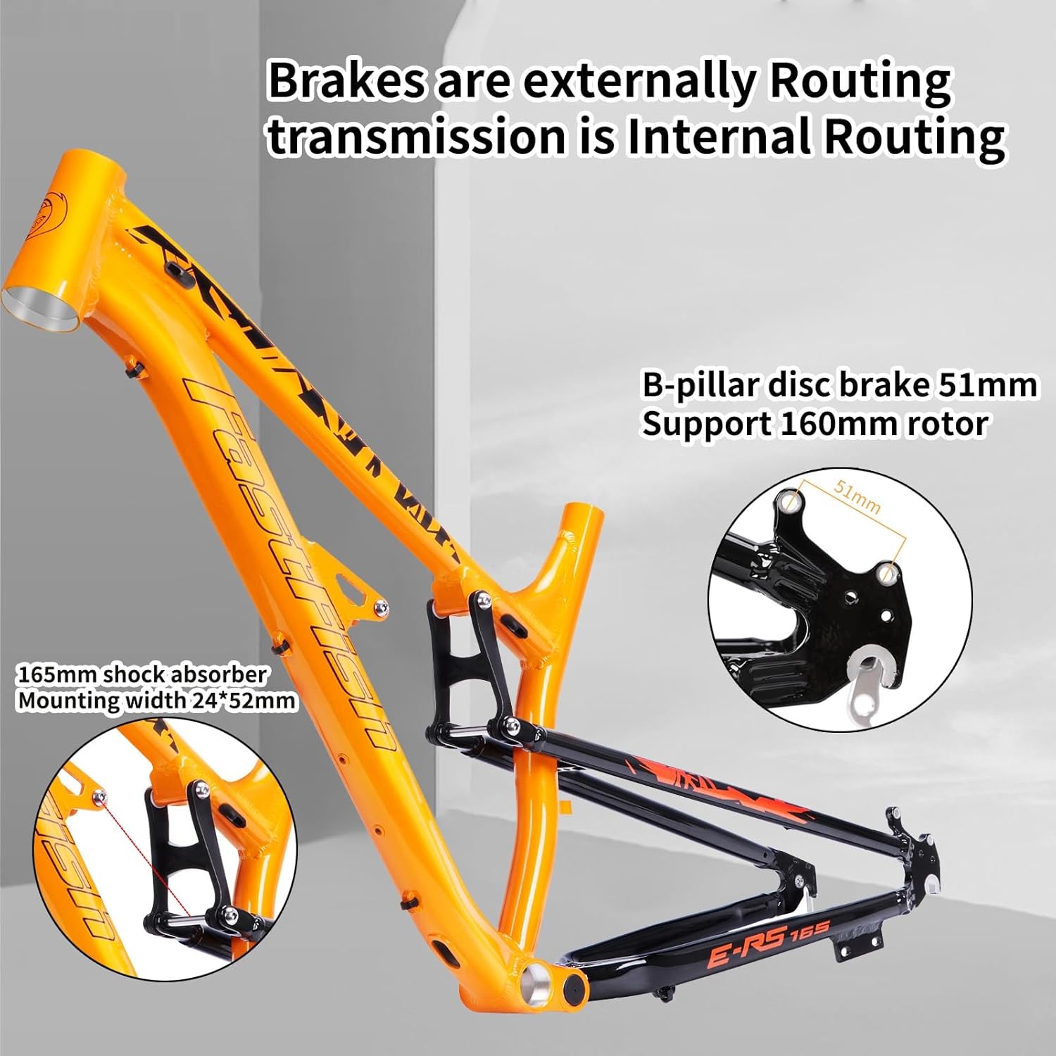 Bike Frames Softtail Mountain Bike Frame 16'' Martinique Ubuy