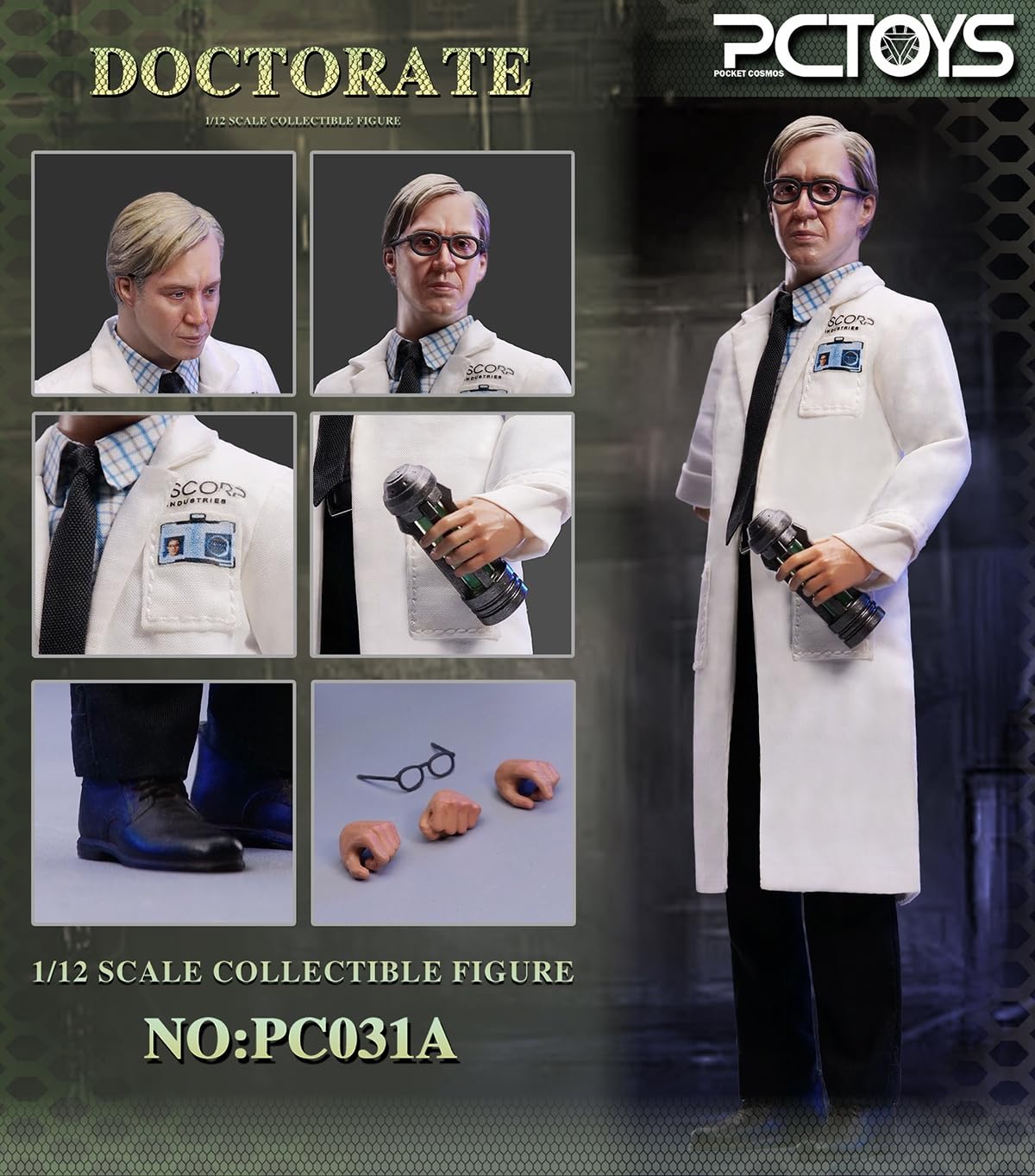 NECA FRANK Enstein doctor フィギュア　おもちゃ　模型 6016744 | DSSHO Dr. Finkelstein Figurine