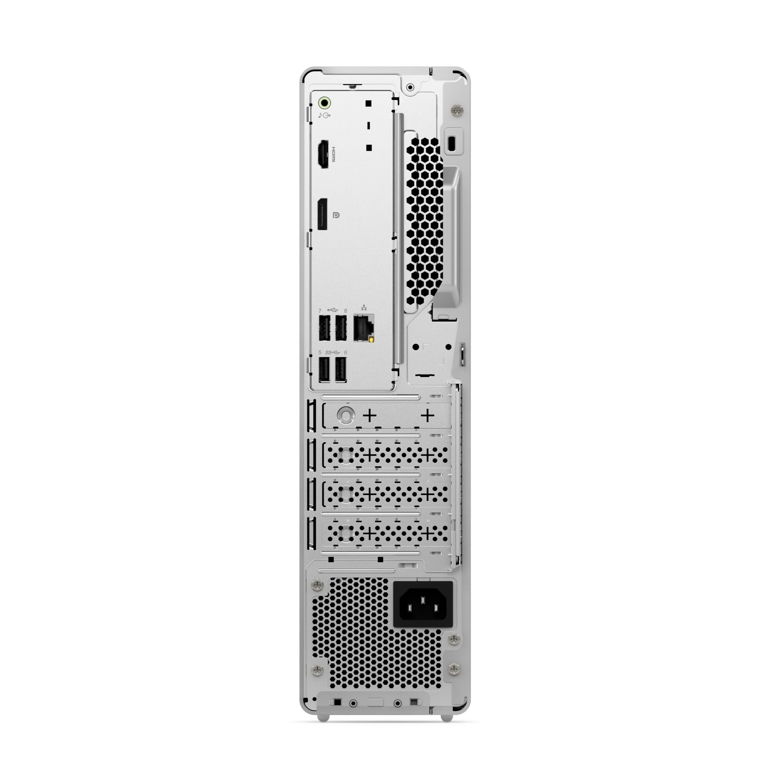 Lenovo IdeaCentre Tower PC | AMD Ryzen 5 220 | 16GB RAM | 512GB SSD |AMD Radeon 740M Grafik | 8.2L | Windows 11 | Cloud Grau | Inkl. vertikaler Ständer | 3 Monate Premium Care