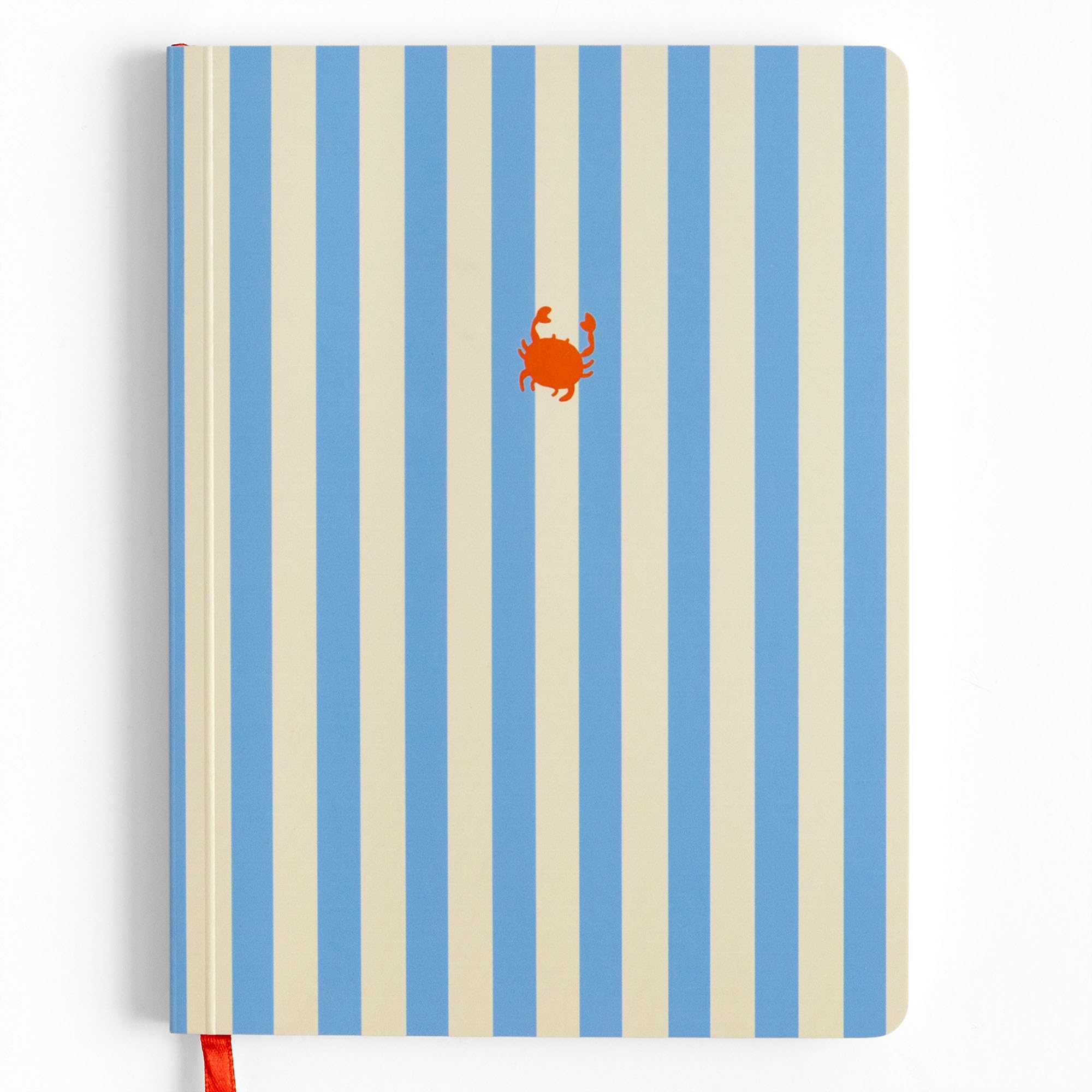 Carnet de notes Callie Danielle rayures bleues, une idée cadeau d'écriture