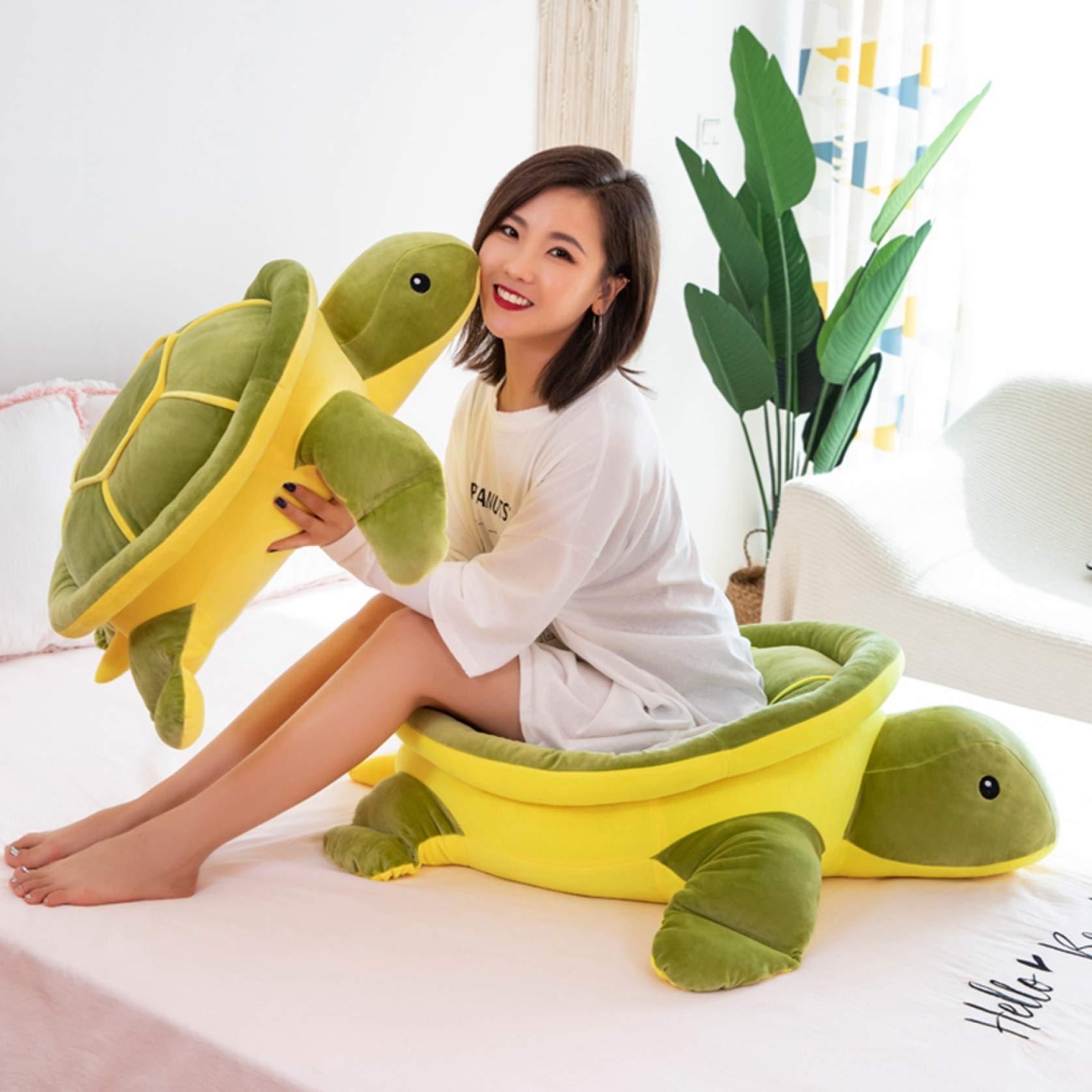 Amazon｜MJKQ9 まくら 抱き枕 ぬいぐるみ 亀 カメ 亀 カメぬいぐるみ