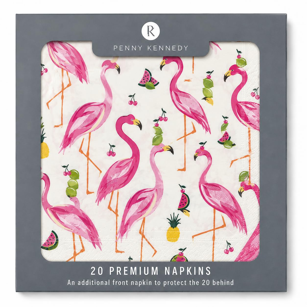 Sara Miller Chelsea, Paper Napkins, Flamingo Pack of 20