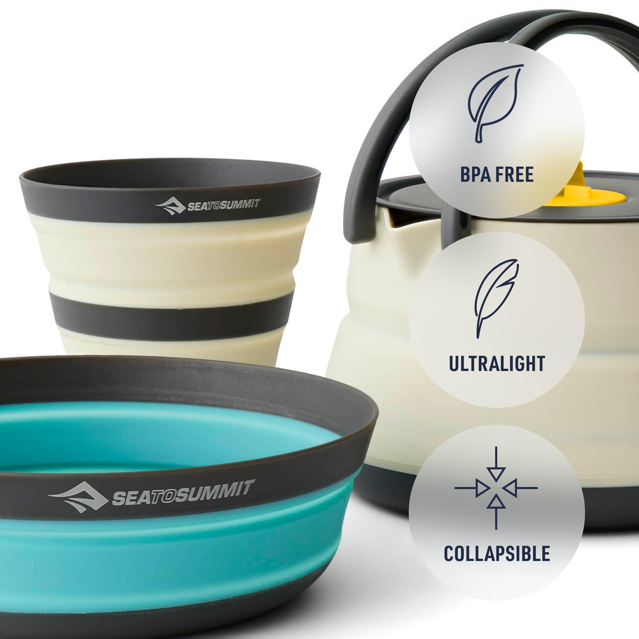 Sea to Summit Frontier Ultralight - Set da cucina pieghevole con bollitore