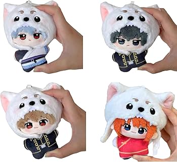 Amazon.co.jp: 銀魂 グッズ ぬいぐるみ 坂田銀時 土方十四郎 沖田総悟