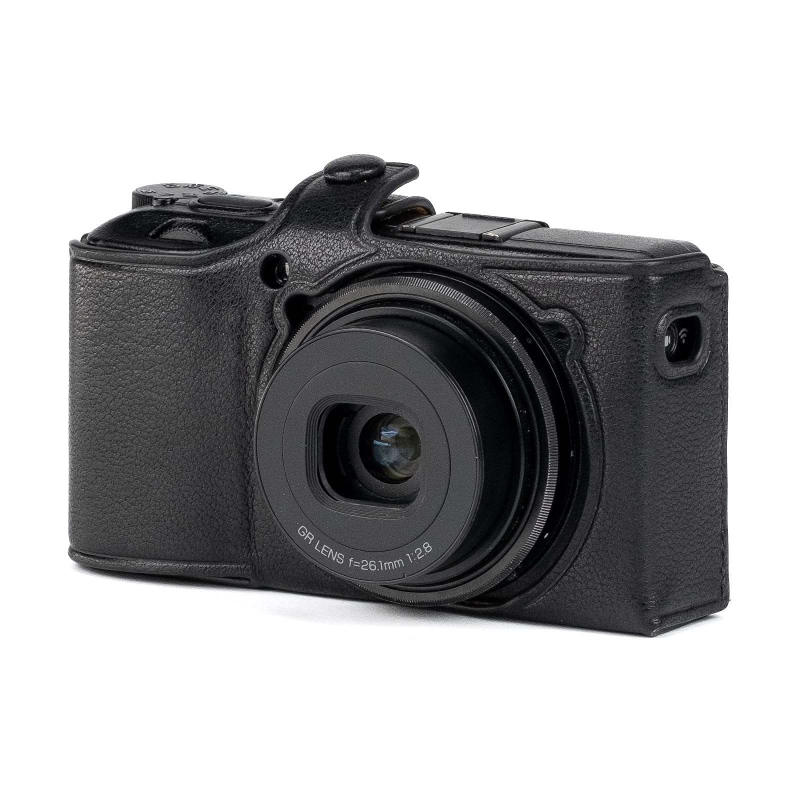 LARRY GADGET SUPPLY Camera Leather Case Italian Vegetable Tanned Cowhide Vintage Handmade Full Wrap Protection for Ricoh GR III GR IIIx GR II GR3 GR3x