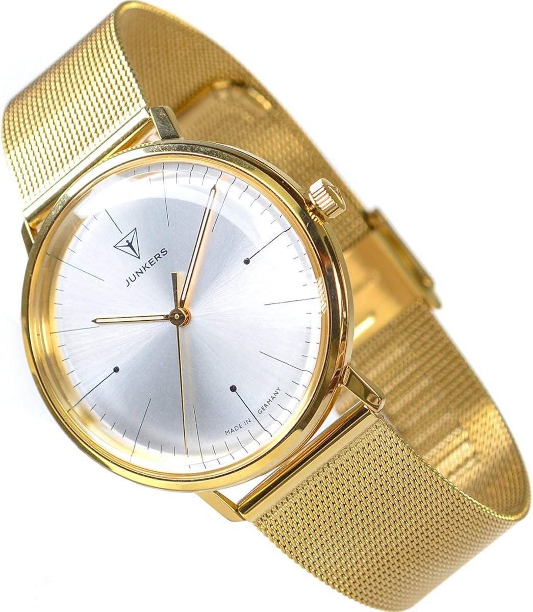 Junkers Bauhaus - Orologio da donna analogico al quarzo, 38 mm Junkers Bauhaus - Orologio da donna analogico al quarzo, 38 mm