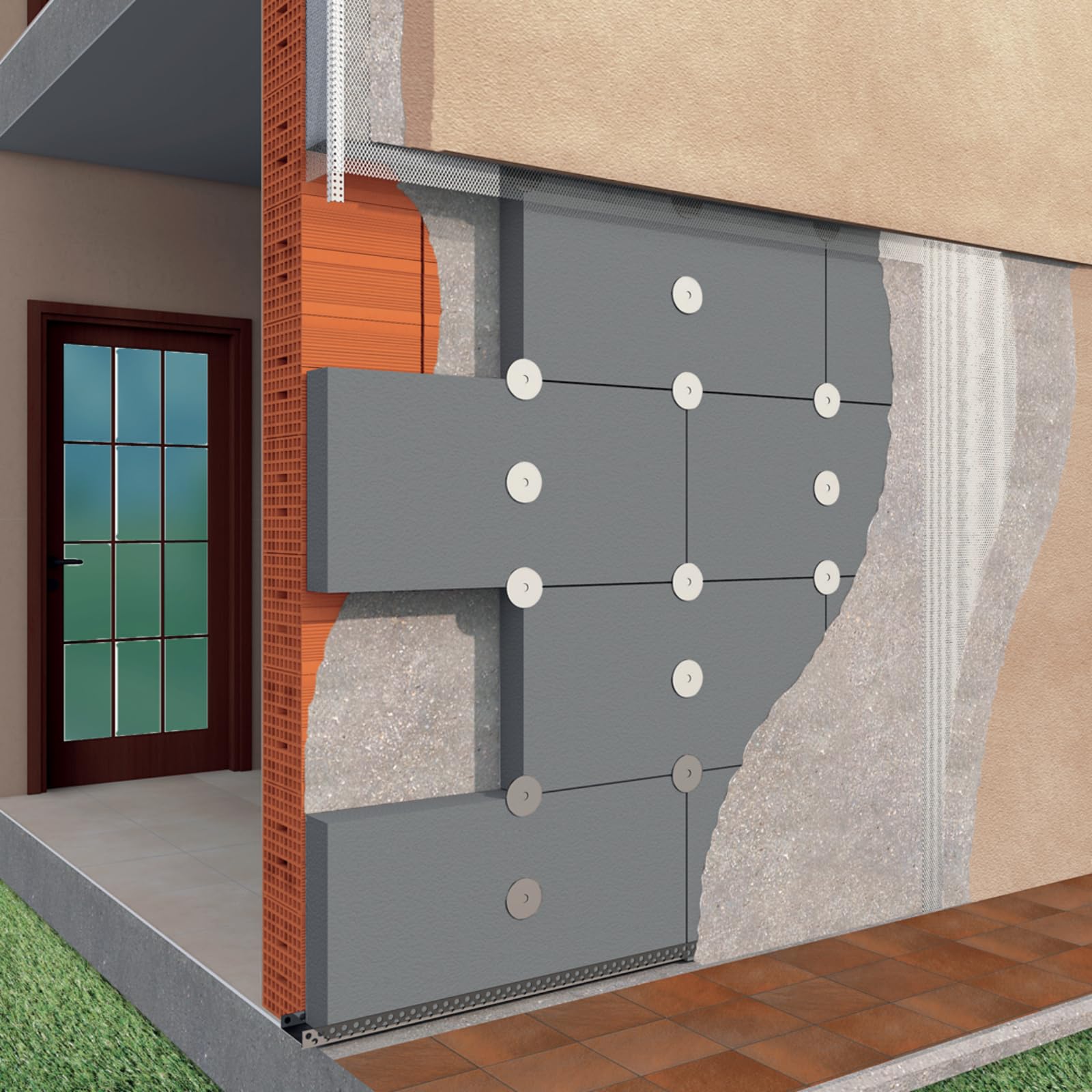 Pannelli Isolanti Polistirolo con Grafite 20 kg/mq, 100x50 cm spessore 10 cm, per Cappotto Termico, Rivestimento, Isolamento Pareti Interne ed Esterne, Tetto e Coperture (50)