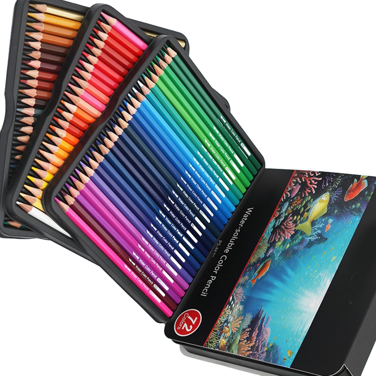 72 Matite colorate per colorare Disegni Matite colorate Pratica matita per schizzi per colorare schizzi, dipingere e disegnare matite