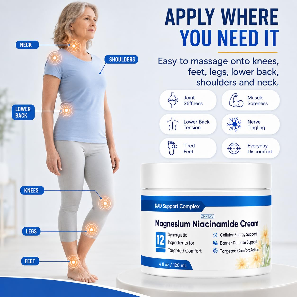 Magnesium Niacinamide Relief Cream
