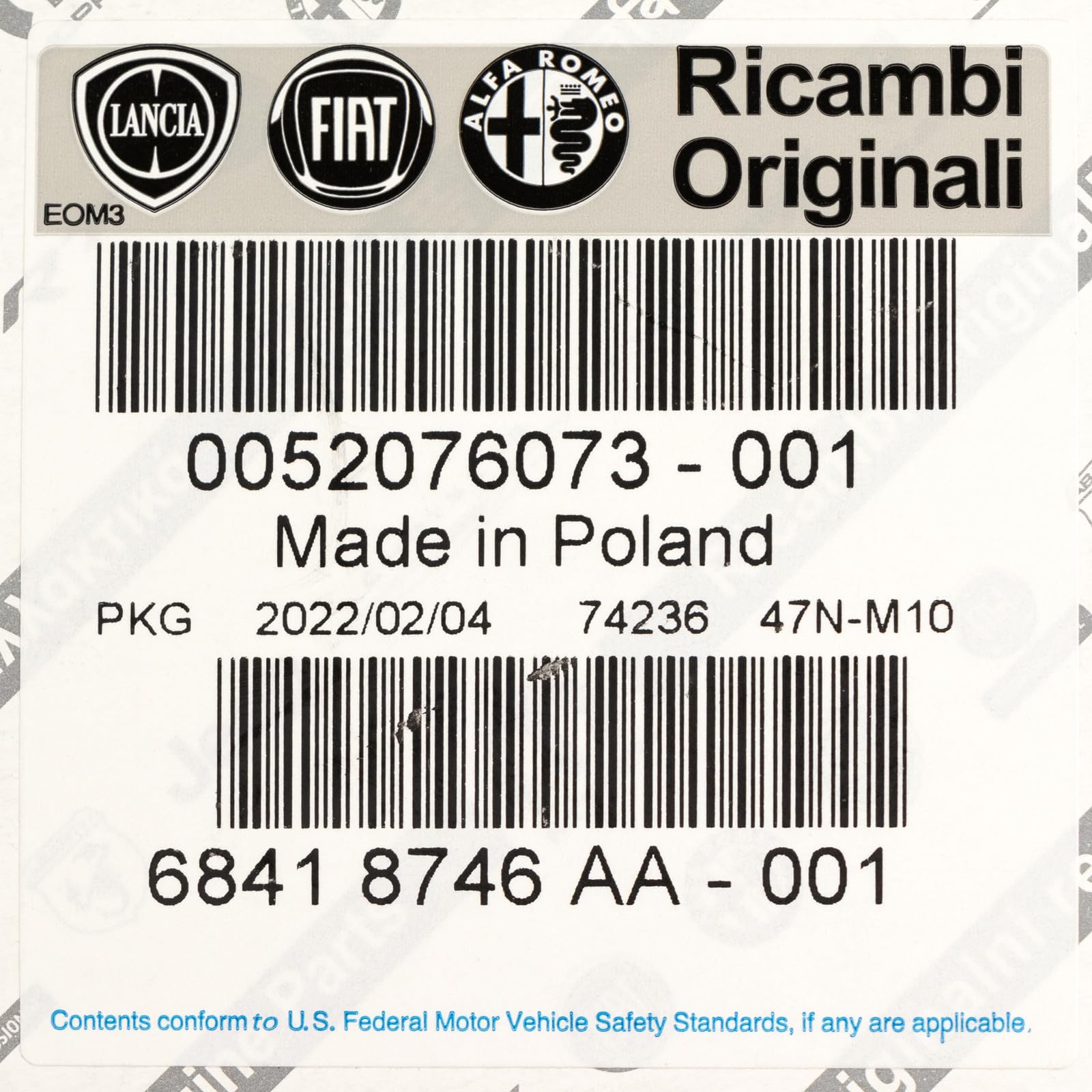 Original Fiat Fuß für Dachantenne Fiat Croma Grande Punto Stilo OE 