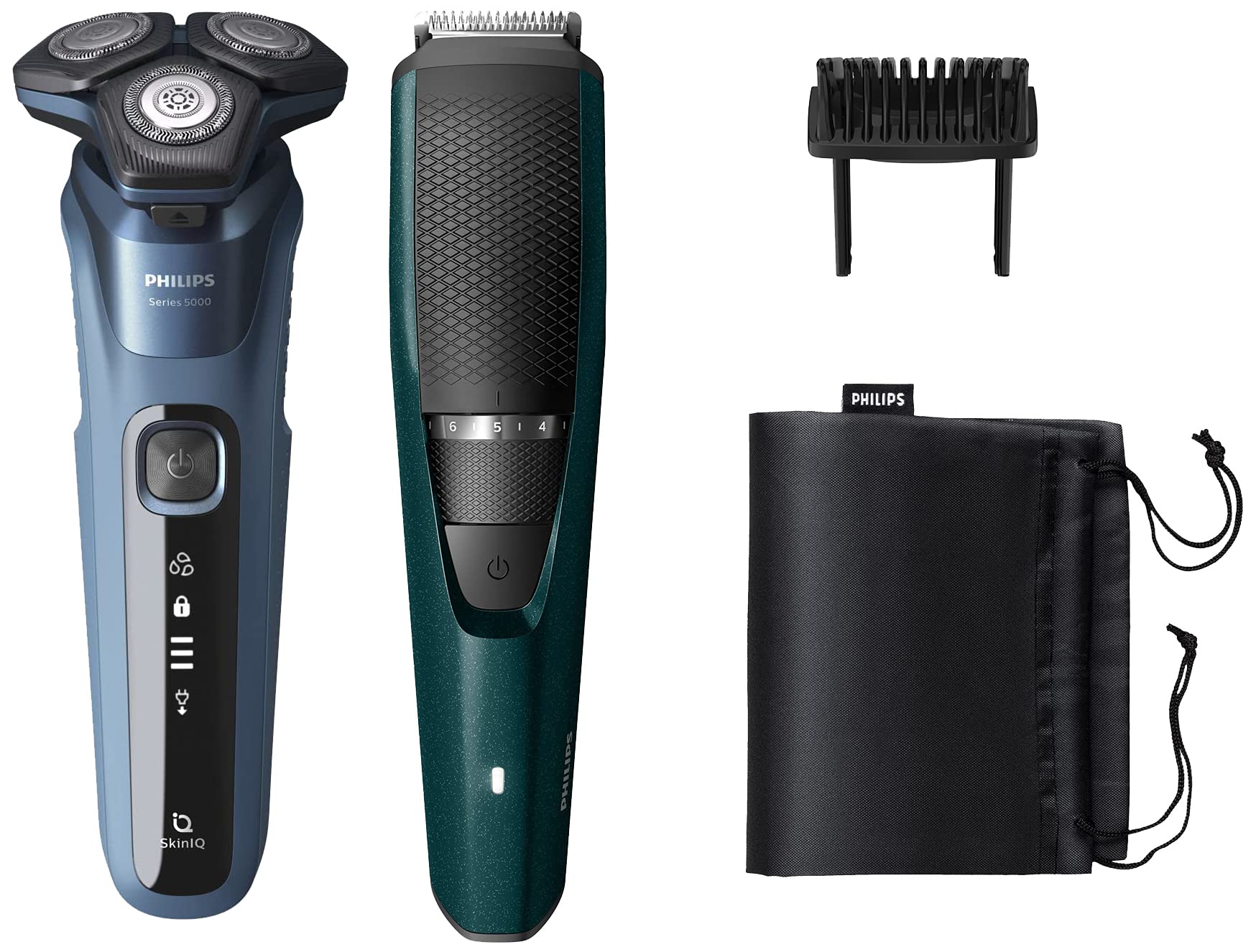 PHILIPS Electric Shaver S5582/20 - SenseIQ Technology -Blue