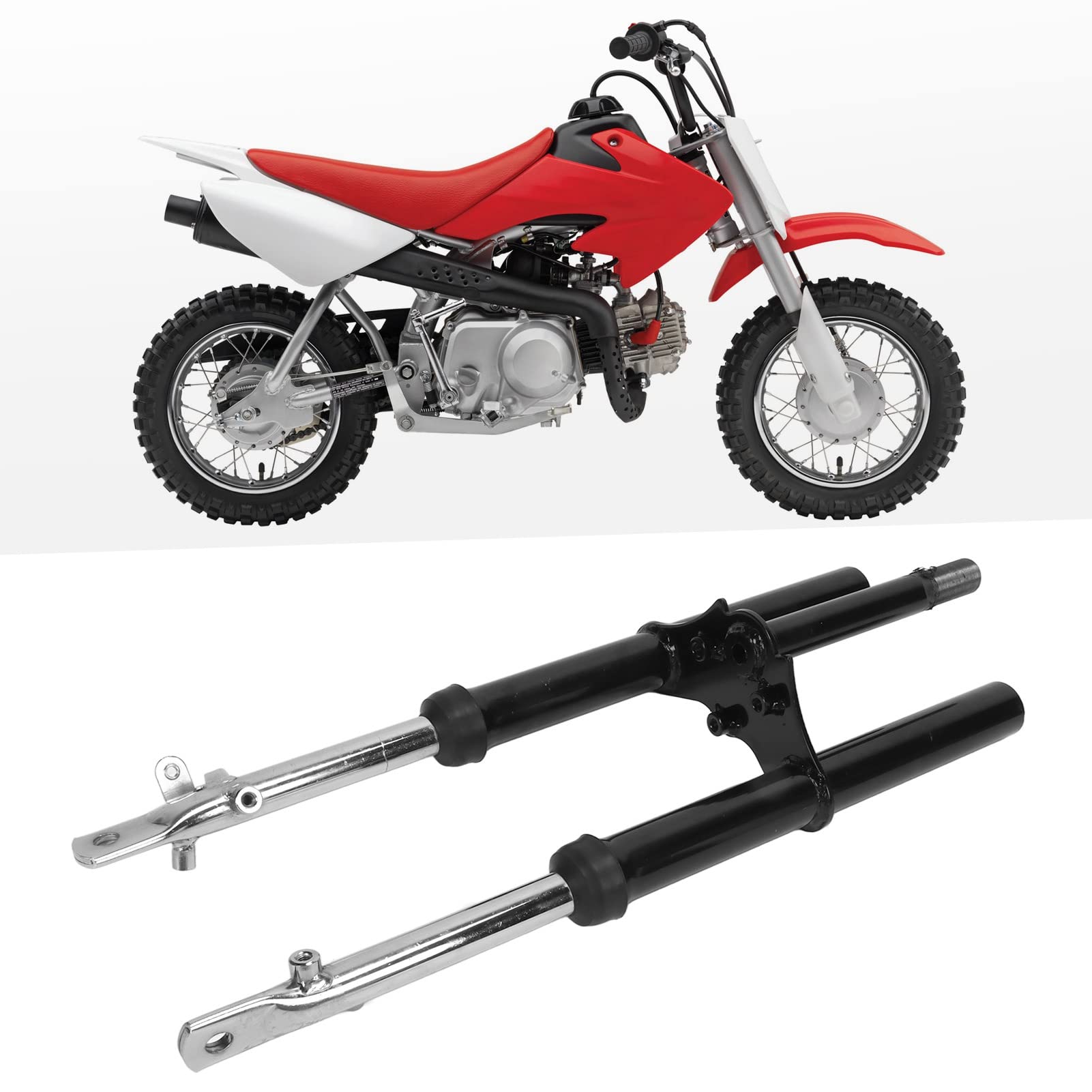Zespół amortyzatora przedniego widelca, zawieszenie amortyzatora Odporność na czarną rdzę do wymiany motocykla dla CRF50F 2004-2014