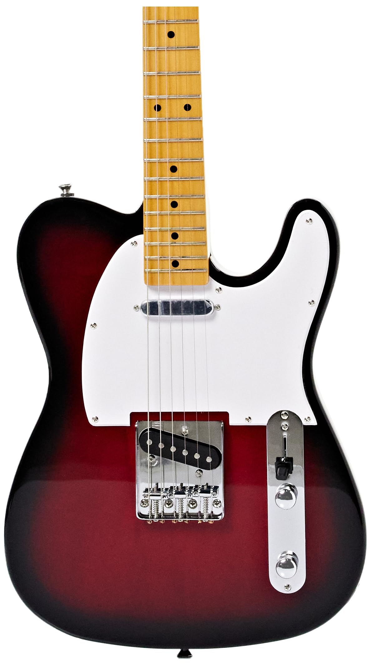 SX Telecaster Elektro Gitar (2-Tone Sunburst) : Amazon.com.tr