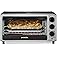 Proctor Silex Simply-Crisp Air Fryer Toaster Oven Combo with 4 Functions Including Convection, Bake & Broil, Fits 6 Slices or