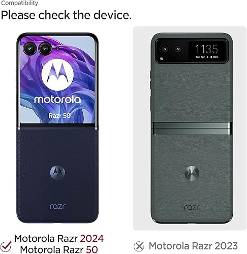 Vista 46 de Miimall Funda delgada para Galaxy Flip 7 con protector de pantalla integrado, grado militar, a prueba de golpes, a prueba de caídas, antiarañazos