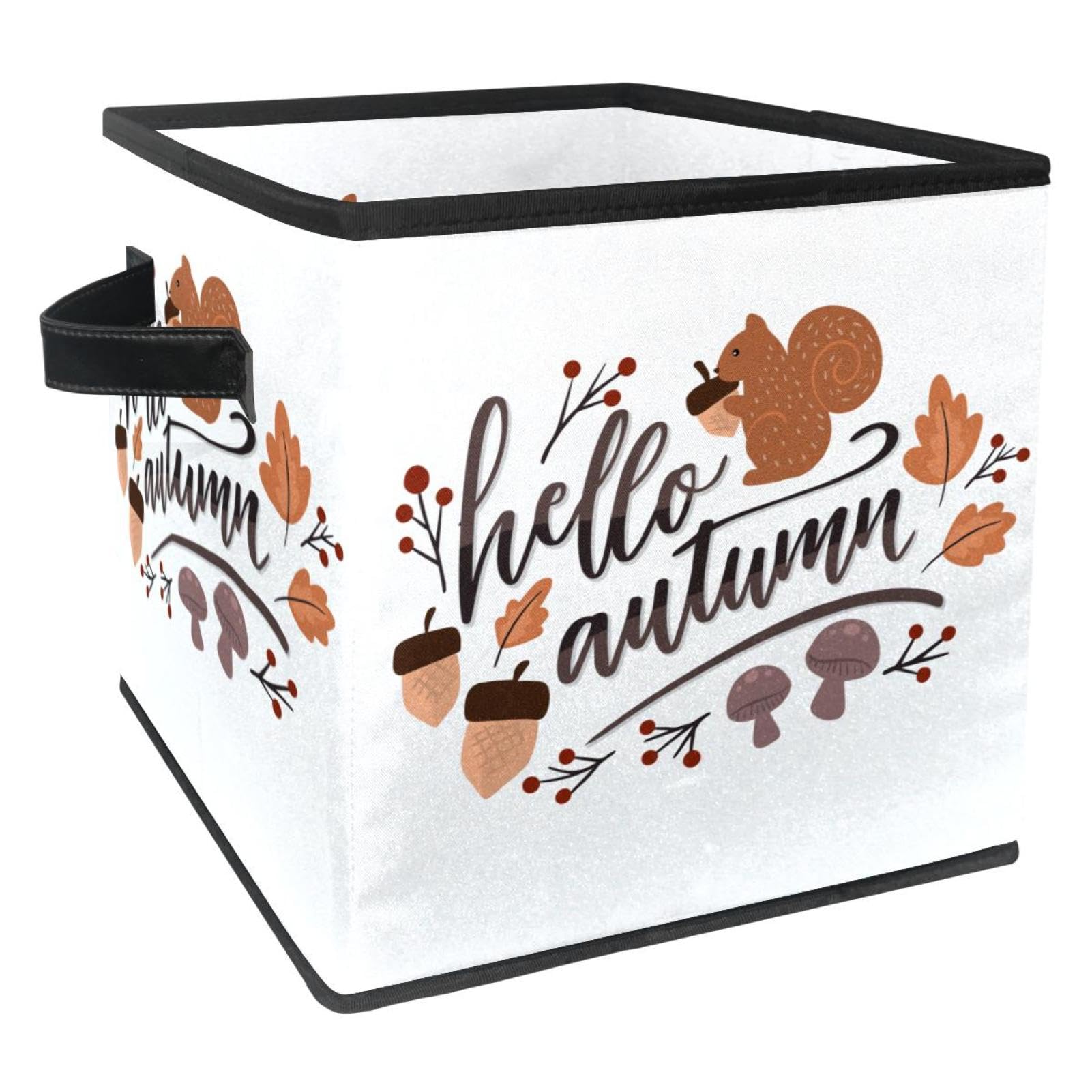 Boîte de rangement pliable Hello Autumn pour jouets et vêtements en chambre