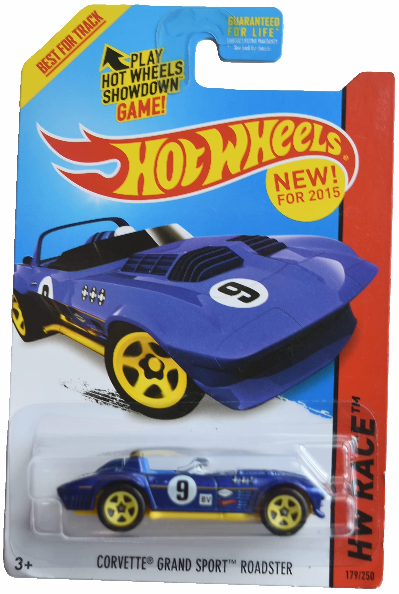 Hot Wheels Corvette Grand Sport Roadster, HW Race 179/250