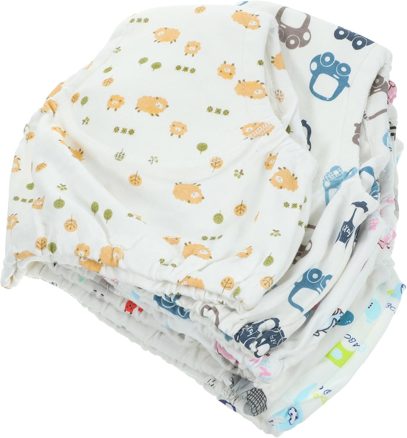 Training Pants Style Washable Briefs for Boys Girls Breathable Comfortable Cotton Sleepwear Style