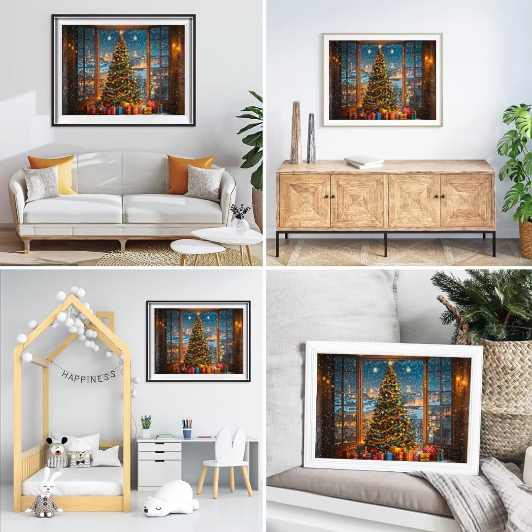 Zestawy do malowania diamentami z motywem choinki 5D dla początkujących dorosłych, DIY, krajobraz, sztuka dla dzieci, kwadratowe pełne wiercenie, zestaw artystyczny, kryształowy haft, prezenty do