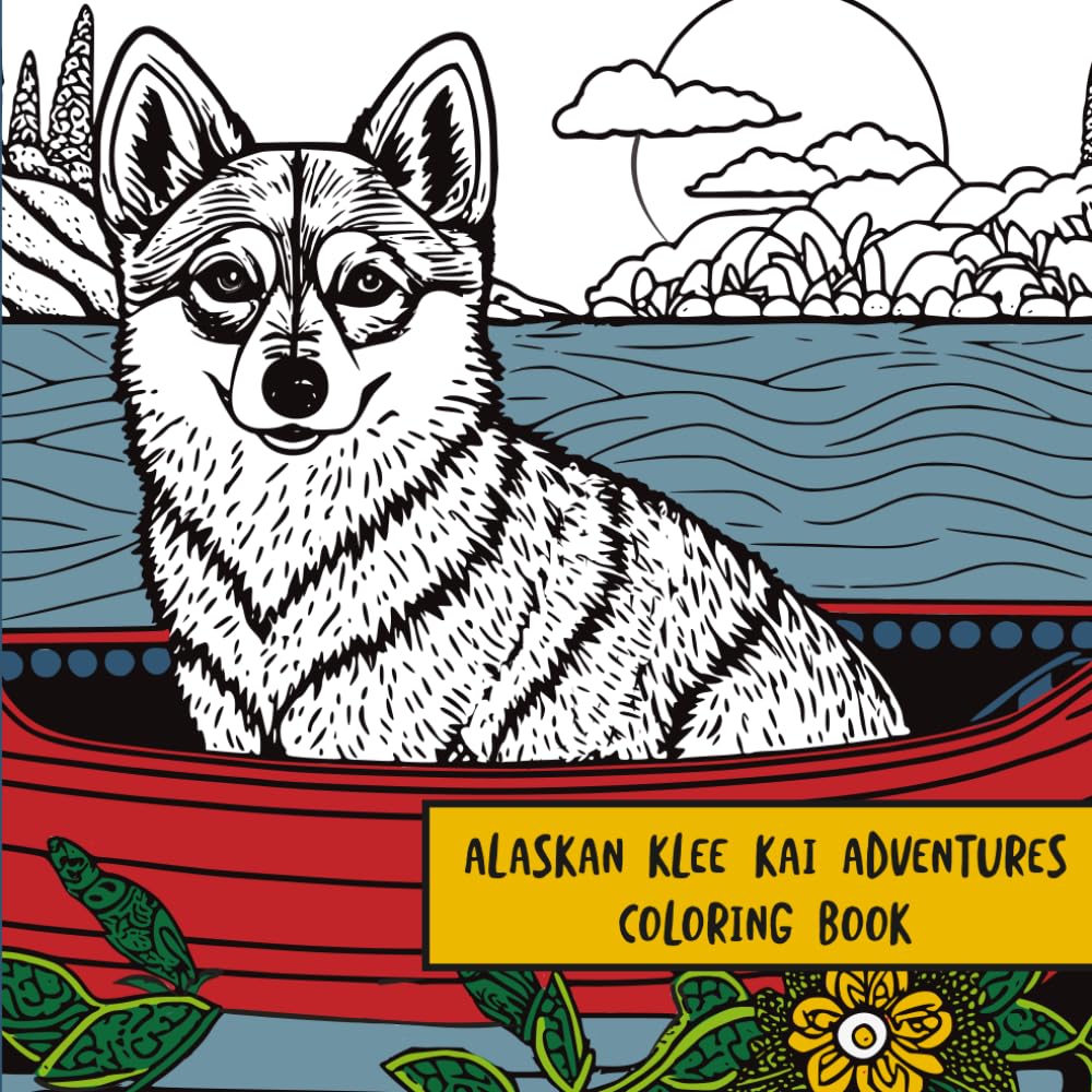 Alaskan Klee Kai Adventures: Coloring Book