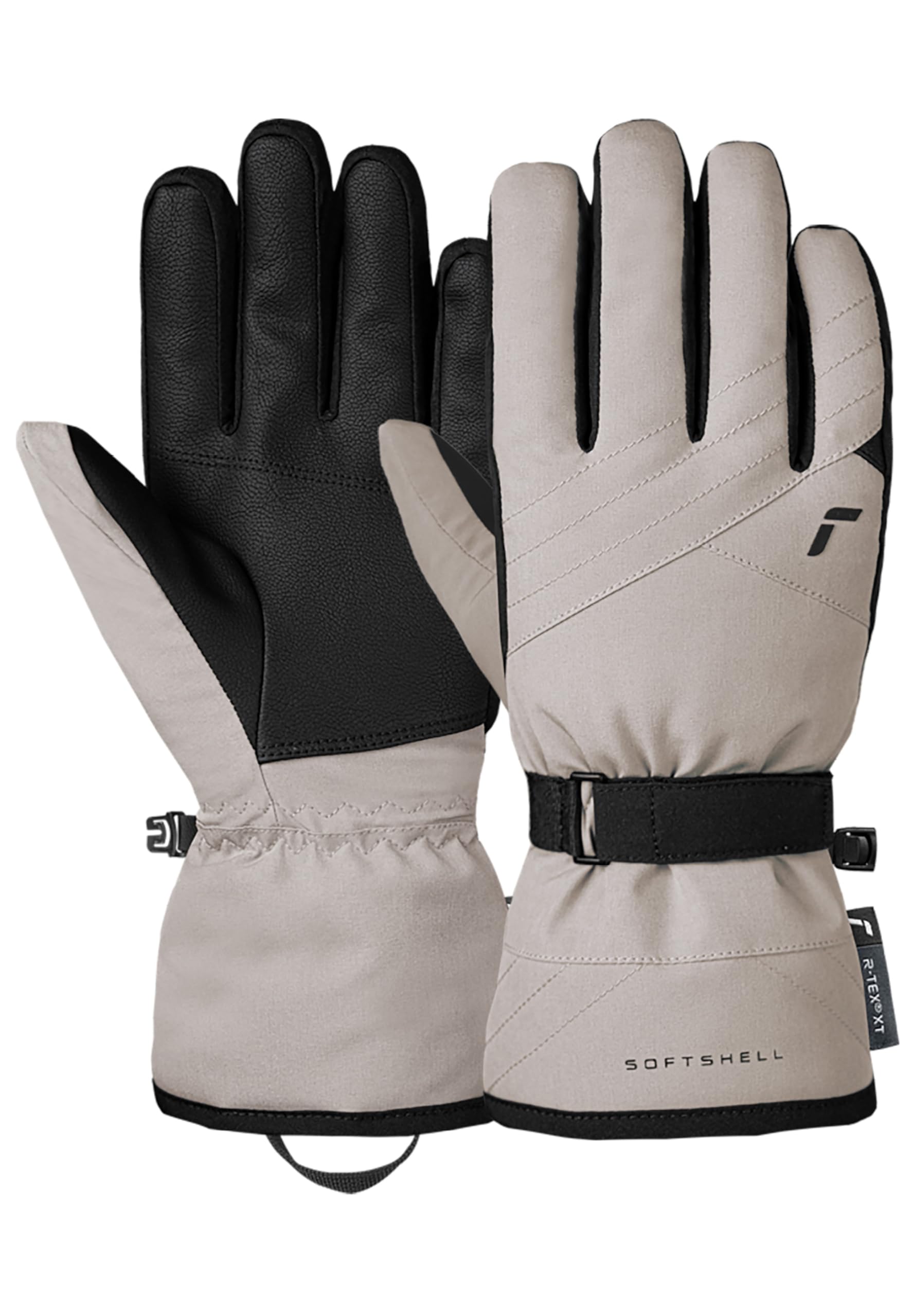 Reusch Alena damskie rękawice narciarskie R-TEX XT – wodoodporne, wiatroszczelne, oddychające, ciepłe i miękkie – kompatybilne z ekranem dotykowym, softshell, rękawice termiczne na narty i zimę