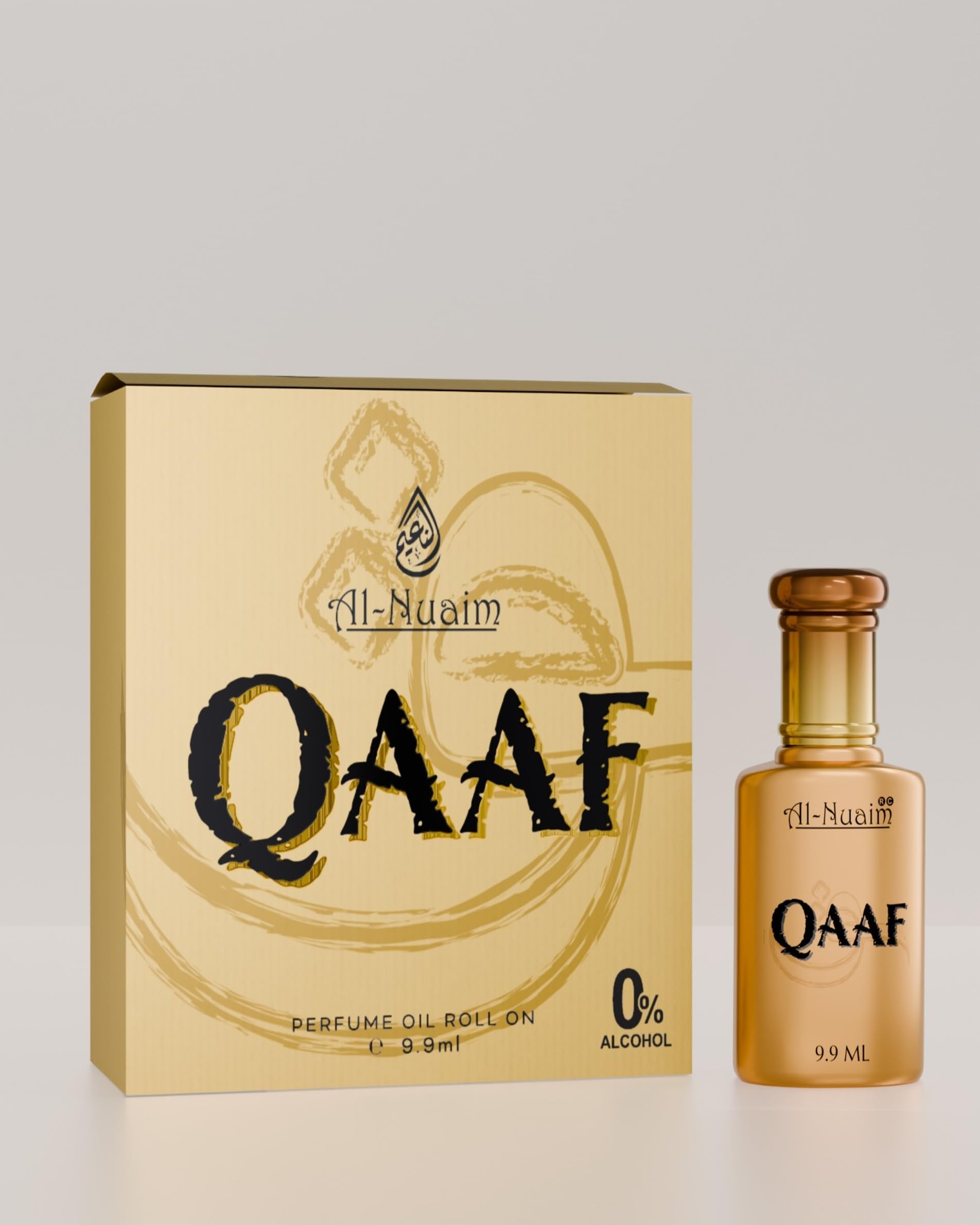 Al-Nuaim Amer Series | Qaaf Alcohol Free Roll On Men and Women Attar | Premium Long Lasting Unisex Fragrance - 9.9ml-image-40