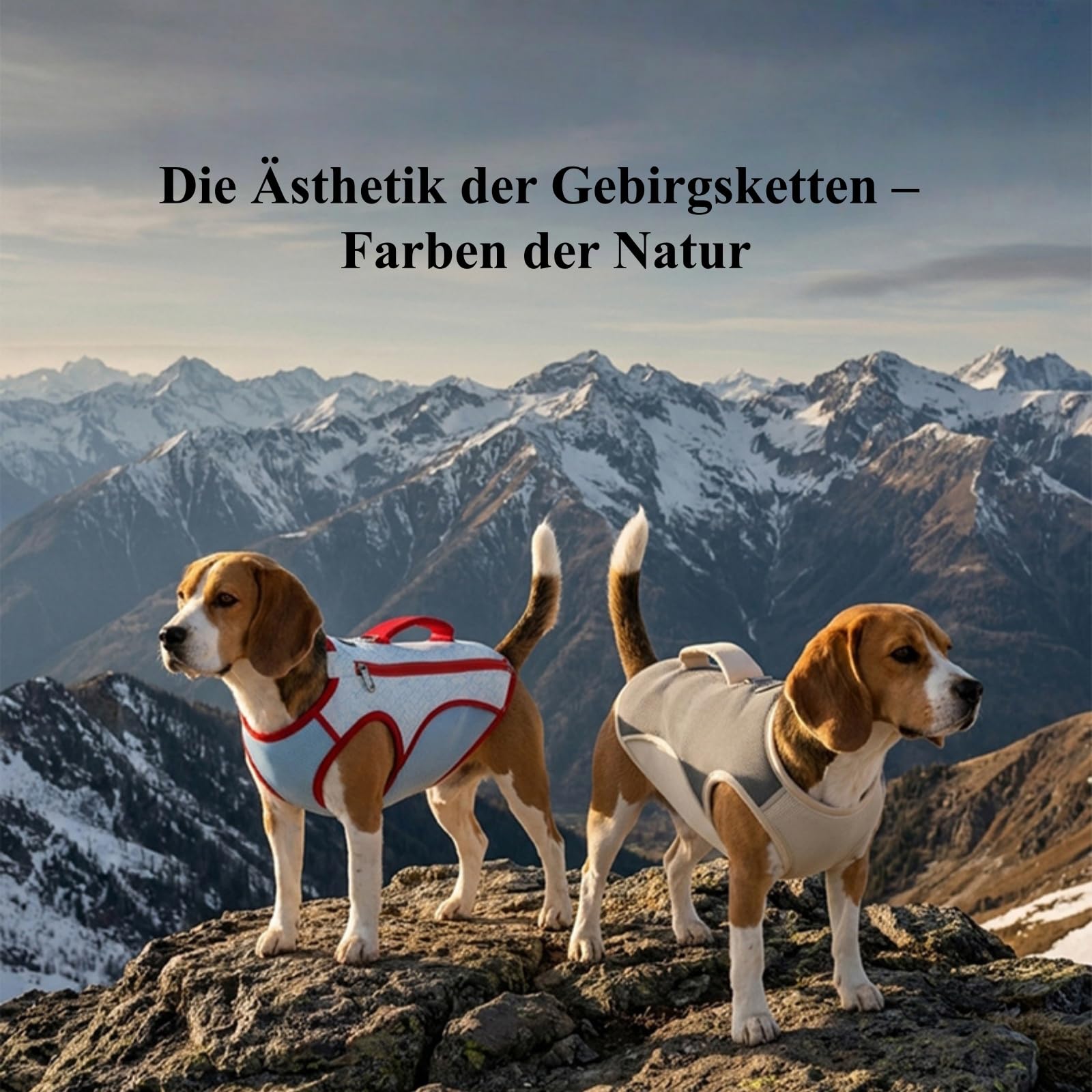 Hunde Kühlweste 3-lagig D-Ring Rückenreißverschluss Wandern Gassi Jagd Camping atmungsaktiv Sommer (XS,Cremeweiß)