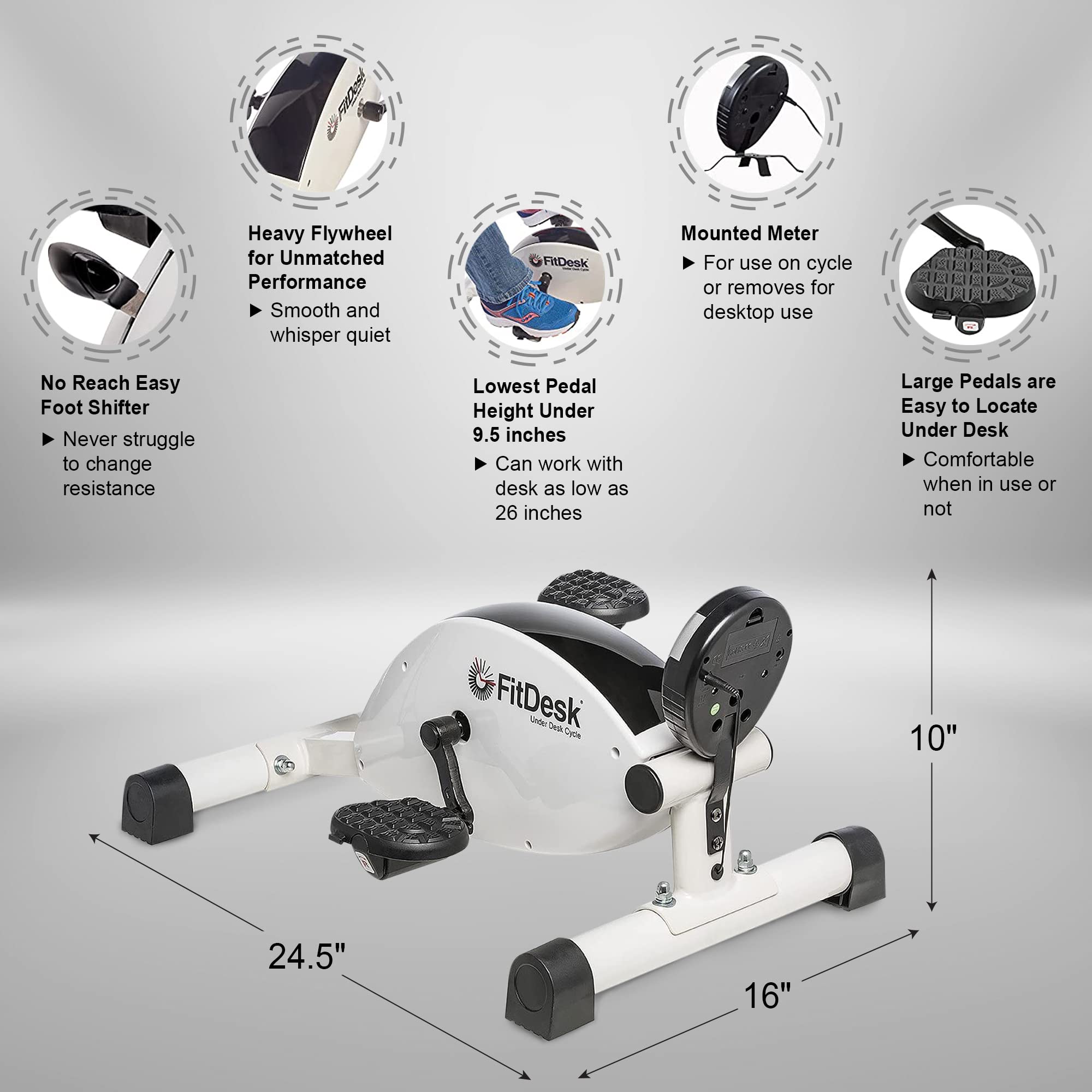 under desk magnetic cycle