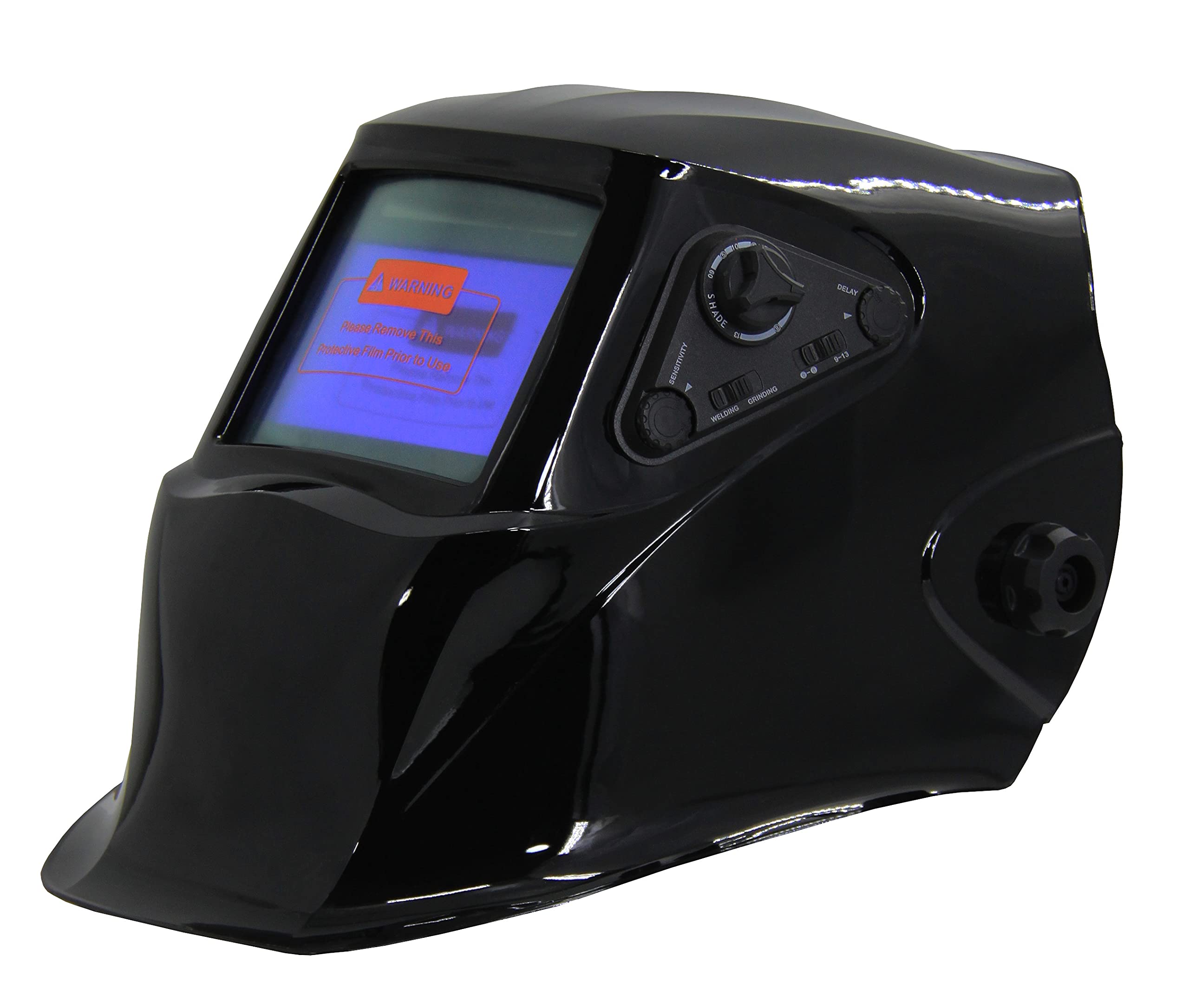 Masque de soudure automatique - 5-13 DIN Magnum Turbo - Casque de soudage solaire (noir)