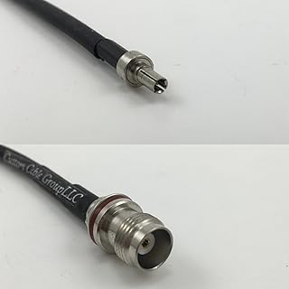 15cm RG316 CRC9 Male to TNC Female Small Bulk Pigtail Jumper RF coaxial cable 50ohm 6inch Quick USA Shipping