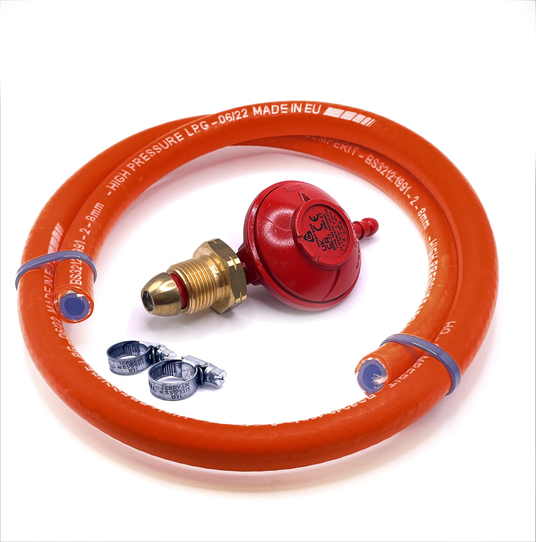 Regolatore Propano Tezla 4 Bar - POL Regolabile, Uscita 1/4, 8 Kg/h, Con Ugello 4,8 Mm - Foto 5