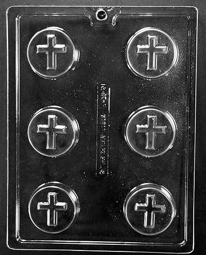 Moldes de chocolate Cruz Molde de galletas de jabón de chocolate Comunión confirmación bautismo bautizo galletas dulces moldes de plástico