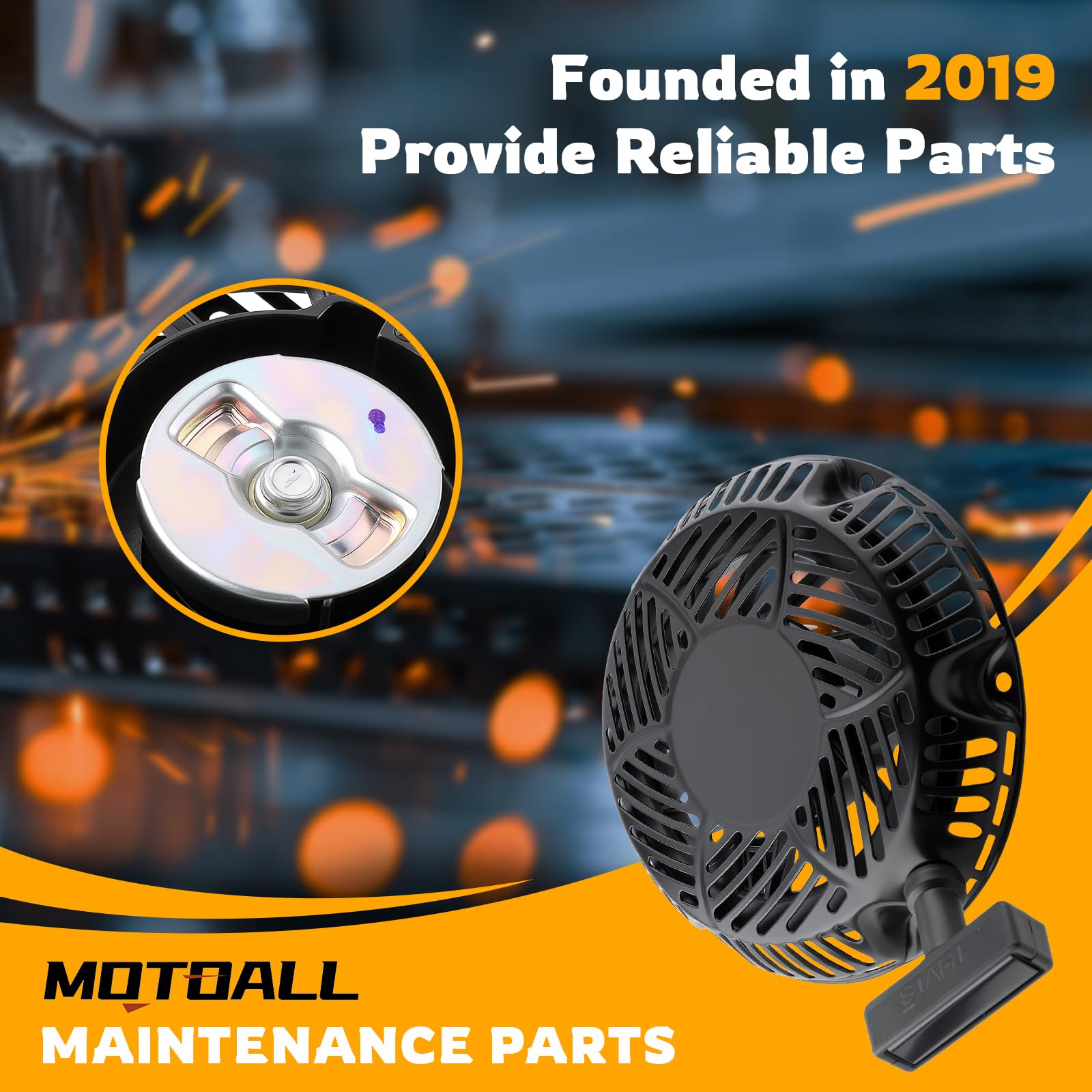 MOTOALL 17 165 11-S 1716511-S CH440 nuevo reemplazo Kohler Starter Recoil Asamblea