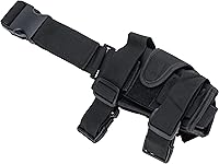 Vista 2 de Evike Airsoft - Matrix Tornado Universal Tactical Thigh/Drop Leg Holster (Color: Negro/Derecha)