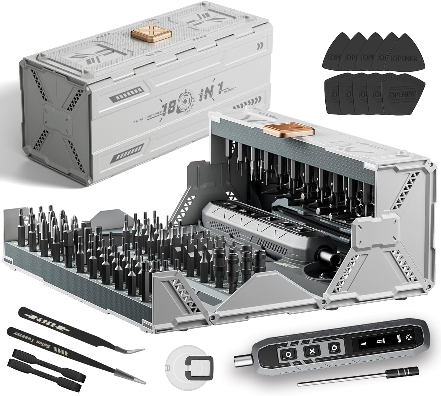 181-in-1 Electric Screwdriver Set - Cordless Repair Tool -1 181-in-1 Electric Screwdriver Set - Cordless Repair Tool -1