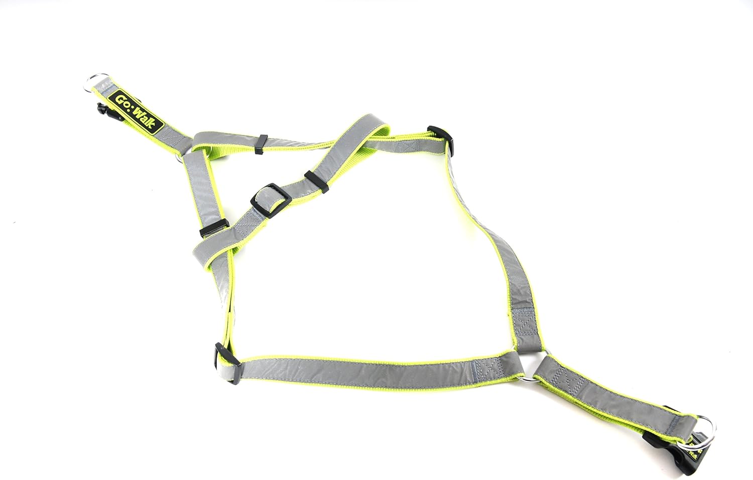 Happy Pet Go Walk Harness Reflective, Large, Green