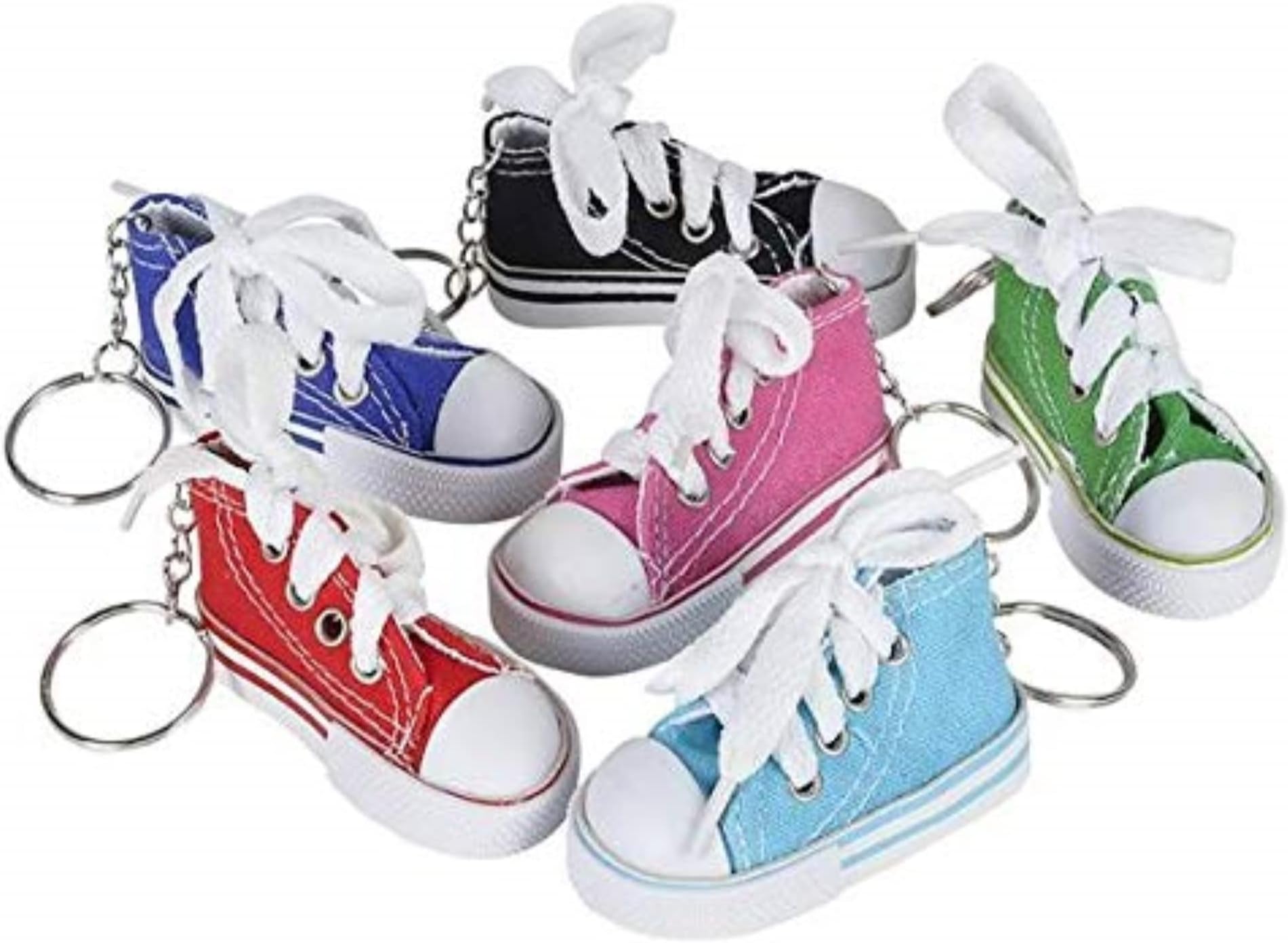 3 Inch Sneaker Keychains Lot of 12 Assortments May Vary