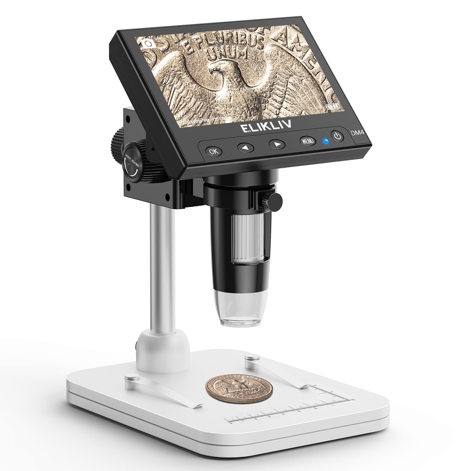 Elikliv Coin Microscope - 1000x Magnification -9