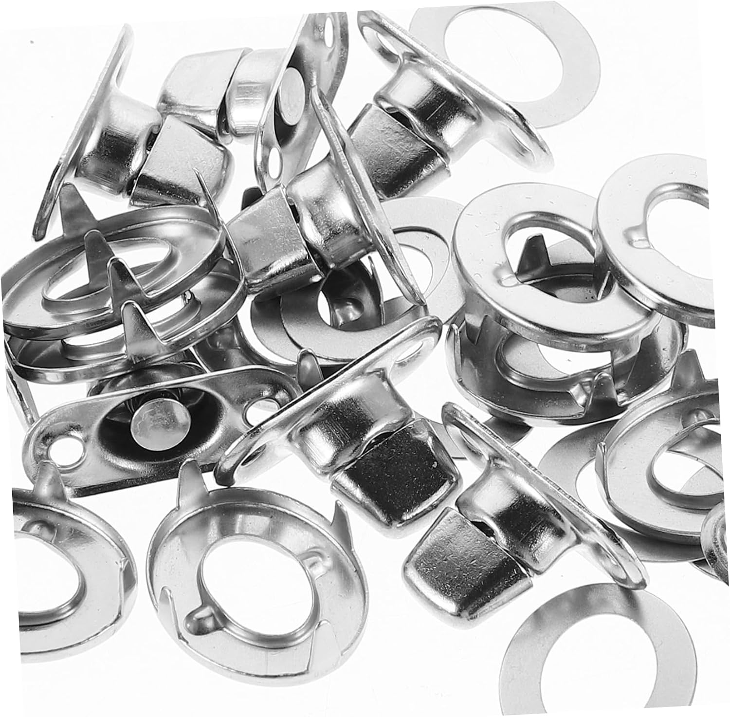 Mipcase  Metal Turn Lock Bag Fasteners Purse Closure Clips for Handbag Craft Making Versatile Hardware for Handbags Purses and Briefcases