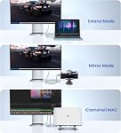 Warrky USB C à HDMI câble 4K 60Hz, 15ft [Traîné, haute vitesse] Thunderbolt 3 à HDMI Adaptateur Compatible pour iPhone 16 Series, iPad, MacBook Pro/Air, iMac, Galaxy S25 S24 S23 S22, Surface, Dell, HP