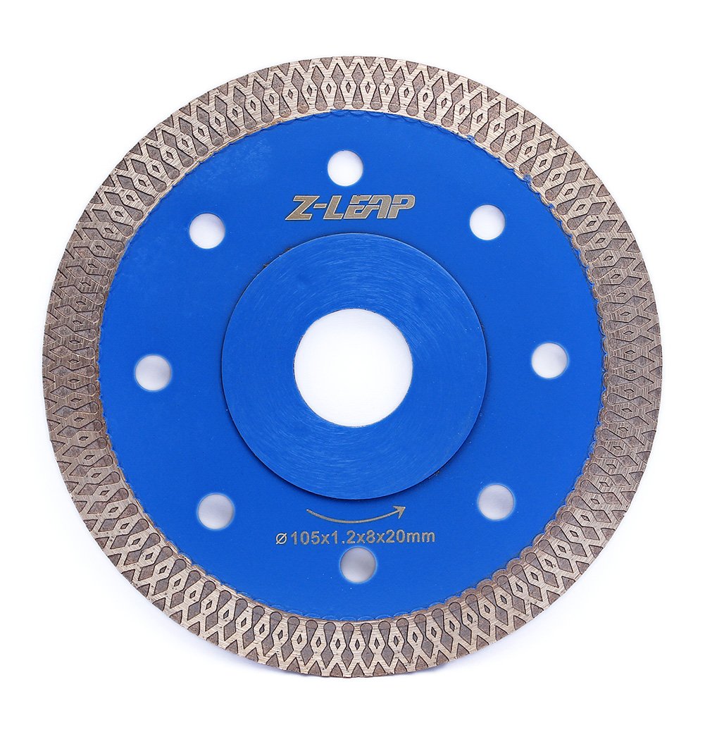 Super Thin Rim Turbo Diamond Saw Blades 4 Inch & 4.5 Inch & 5 inch for Cutting Granite Marble Ceramics Porcelain Tiles