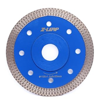 4 Inch Super Thin Rim Turbo Diamond Saw Blade for Cutting Granite Marble Ceramics Porcelain Tiles