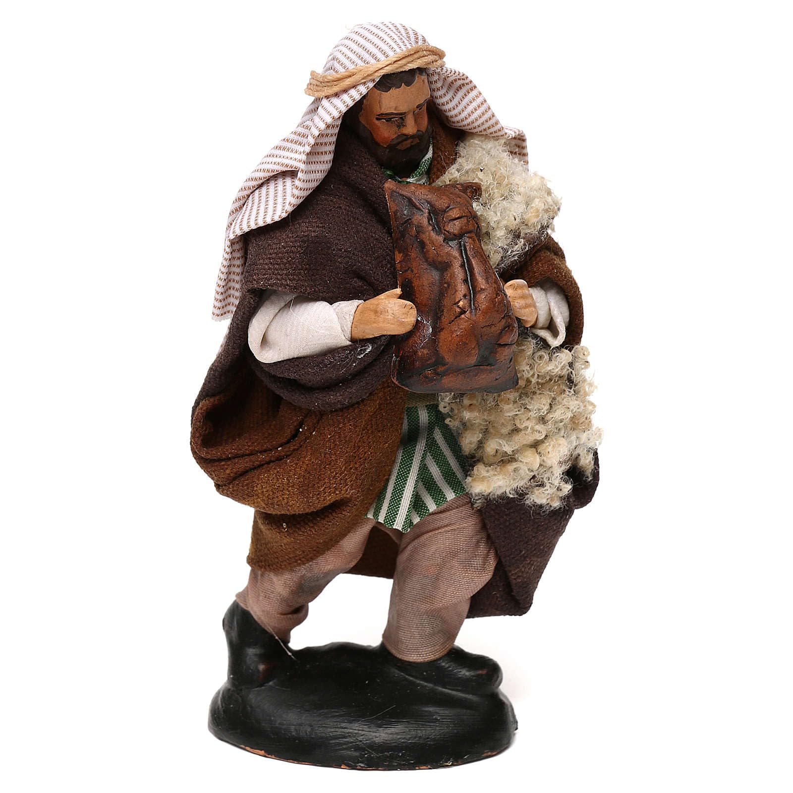 Holyart Presepe Napoletano: Zampognaro presepe napoletano 12 cm