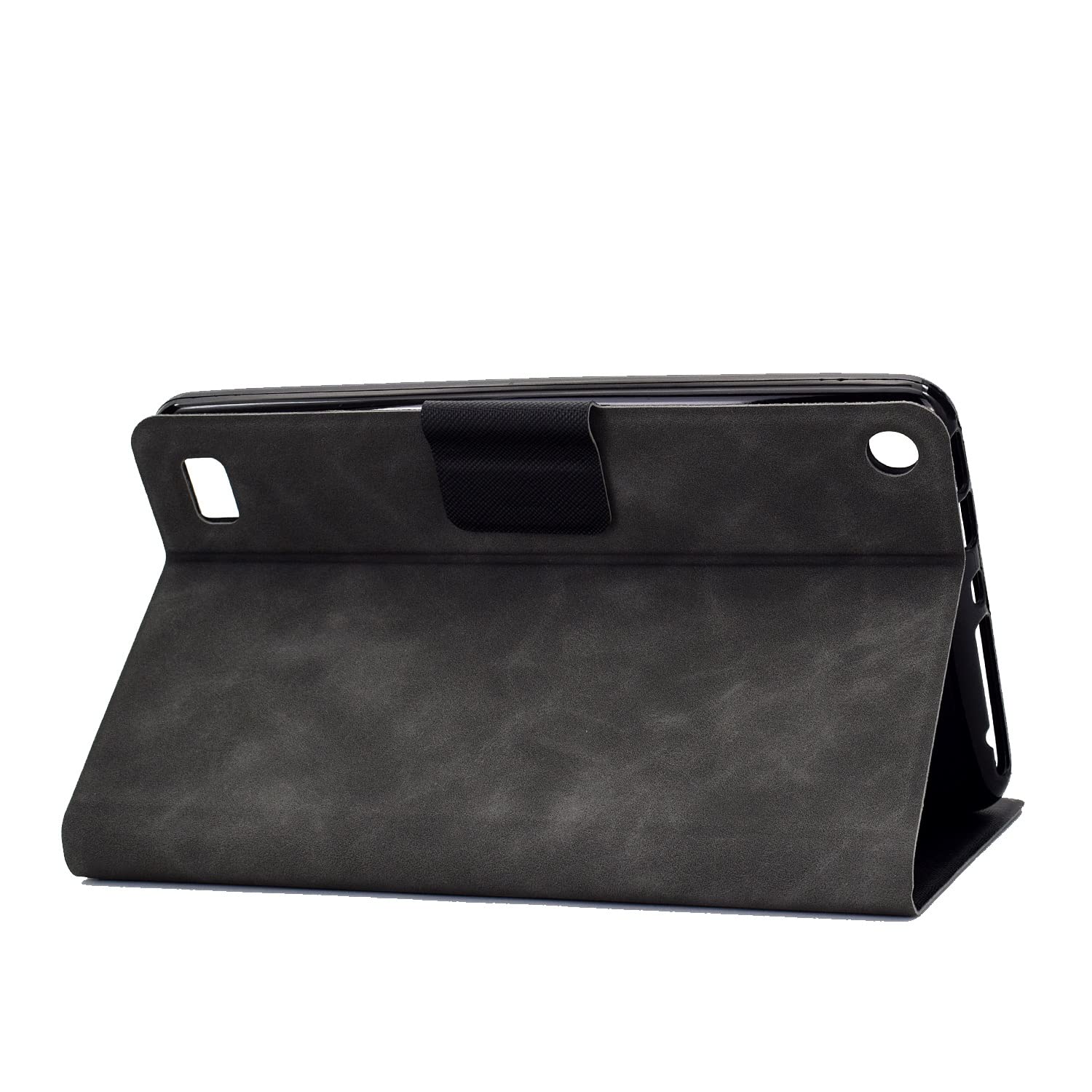 Pokrywa tabletu Case For Kindle Fire 7 2019/2017/2015 (9. / 5. generacja) Tablet, dla inch Folio Cover Multi-Angle Viewing W Slot Card Smart(Noir)