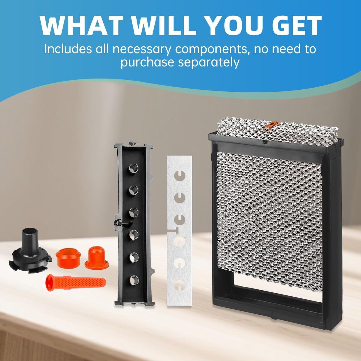 X2661 Humidifier Filter Kit Water Panel Compatible with Model HCWB3-17 HCWB2-17 HCWP2-18 HCWP3-18 WB2-17 WP2-18 Series